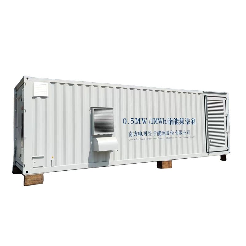 500 kW 1mw Outdoor Lithium Battery Storage System Solar Wind Energy Hybrid Inverter Microgrid Power Plant Voor Ind