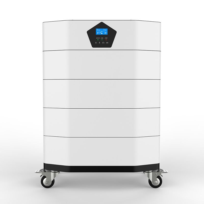 Multiscene 51.2V batterij opslag systeem, LED indicator Lithium Ion opslag batterijen