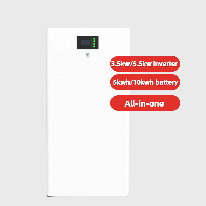 IP64 Off Grid Lithium Battery Storage System Pure sinuswave voor omvormer