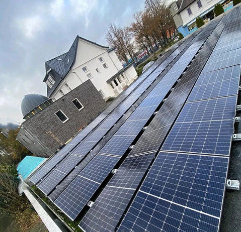 Hoge efficiëntie 450W 500W 550W zonnepaneel Monokristallijn zonnepanelen Halve cel zonnepaneel kit voor huizen