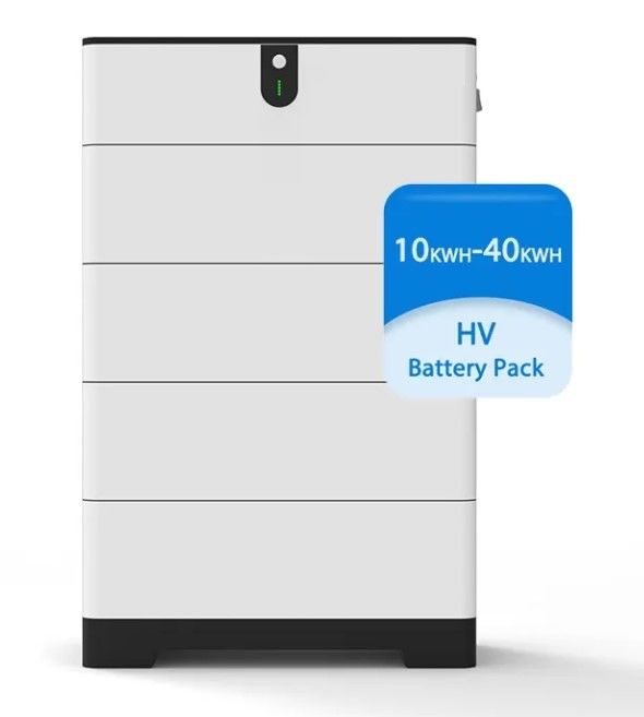 EU-hoge-spanningsstapelbare zonne-energieopslagbatterij 10kWh 15kWh 20kWh LiFePO4-batterij voor hybride zonne-energie buiten het net