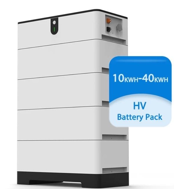 EU-hoge-spanningsstapelbare zonne-energieopslagbatterij 10kWh 15kWh 20kWh LiFePO4-batterij voor hybride zonne-energie buiten het net