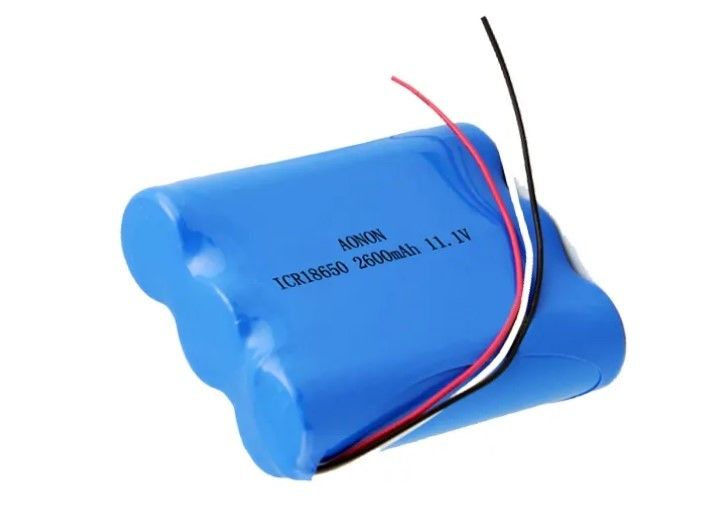 11.1V/12V 2600mAh 18650 lithiumbatterijpakket IEC62133 Batterij voor vacuümrobot voor medische apparatuur