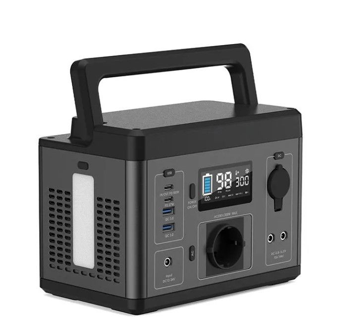 Fabrikant 300w 600w 1200w 2200w Lifepo4 Lithiumbattery Buitenenergiesysteem Zonne-energiegenerator Draagbare elektriciteitscentrale