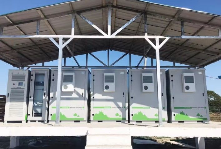 ESS 10 jaar Levensduur Buitenbatterijkas 1MWh 5MWh 10MWh 20ft 40ft Container Zonnebatterij Energieopslag Systeem