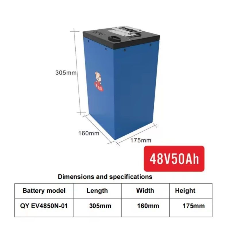 Elektrische auto vorklift Lithium-ion batterij 48v 60v 72v 30ah 40ah 50ah 100ah 120ah Lifepo4 60 Volt Lithium batterij Pack