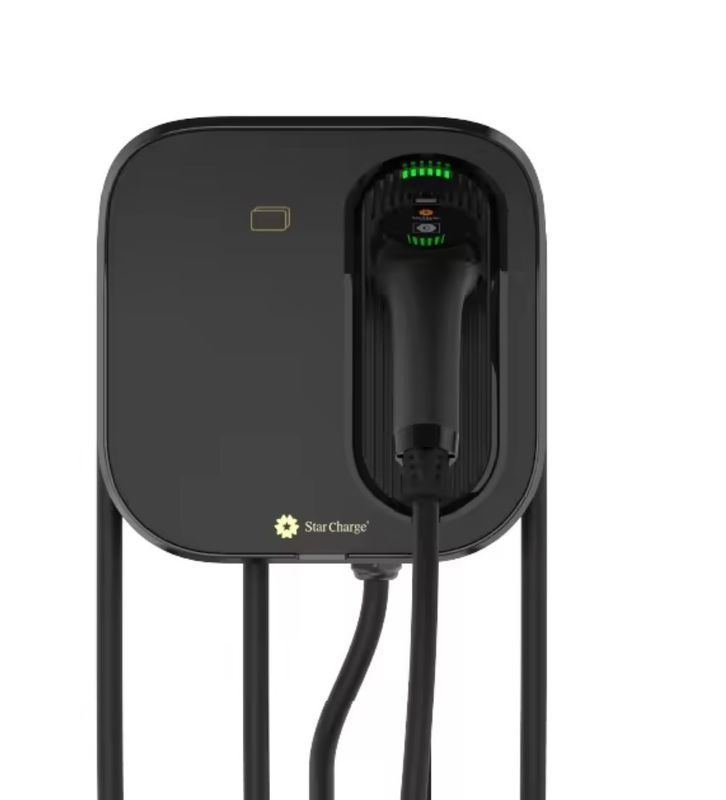 Smart Fast Weatherproof Outdoor Portable EV Car AC Charging Stack met batterij Muuropgeladen oplaadstations Gratis Stand