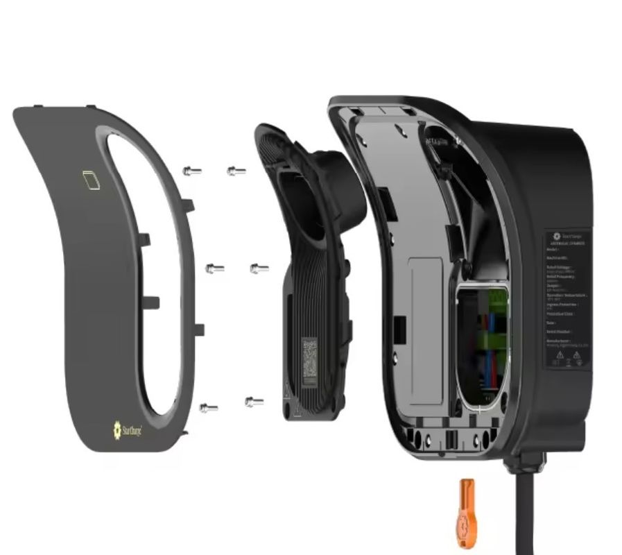 Smart Fast Weatherproof Outdoor Portable EV Car AC Charging Stack met batterij Muuropgeladen oplaadstations Gratis Stand