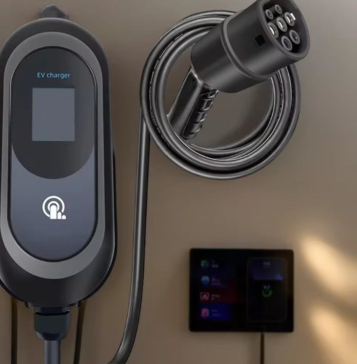 Smart Fast Weatherproof Outdoor Portable EV Car AC Charging Stack met batterij Muuropgeladen oplaadstations Gratis Stand